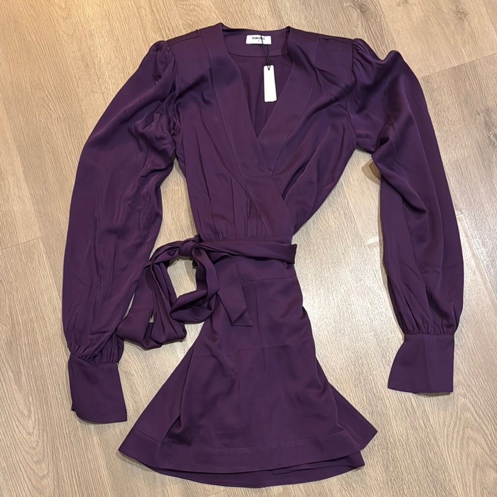 Rumored Purple Wrap Dress